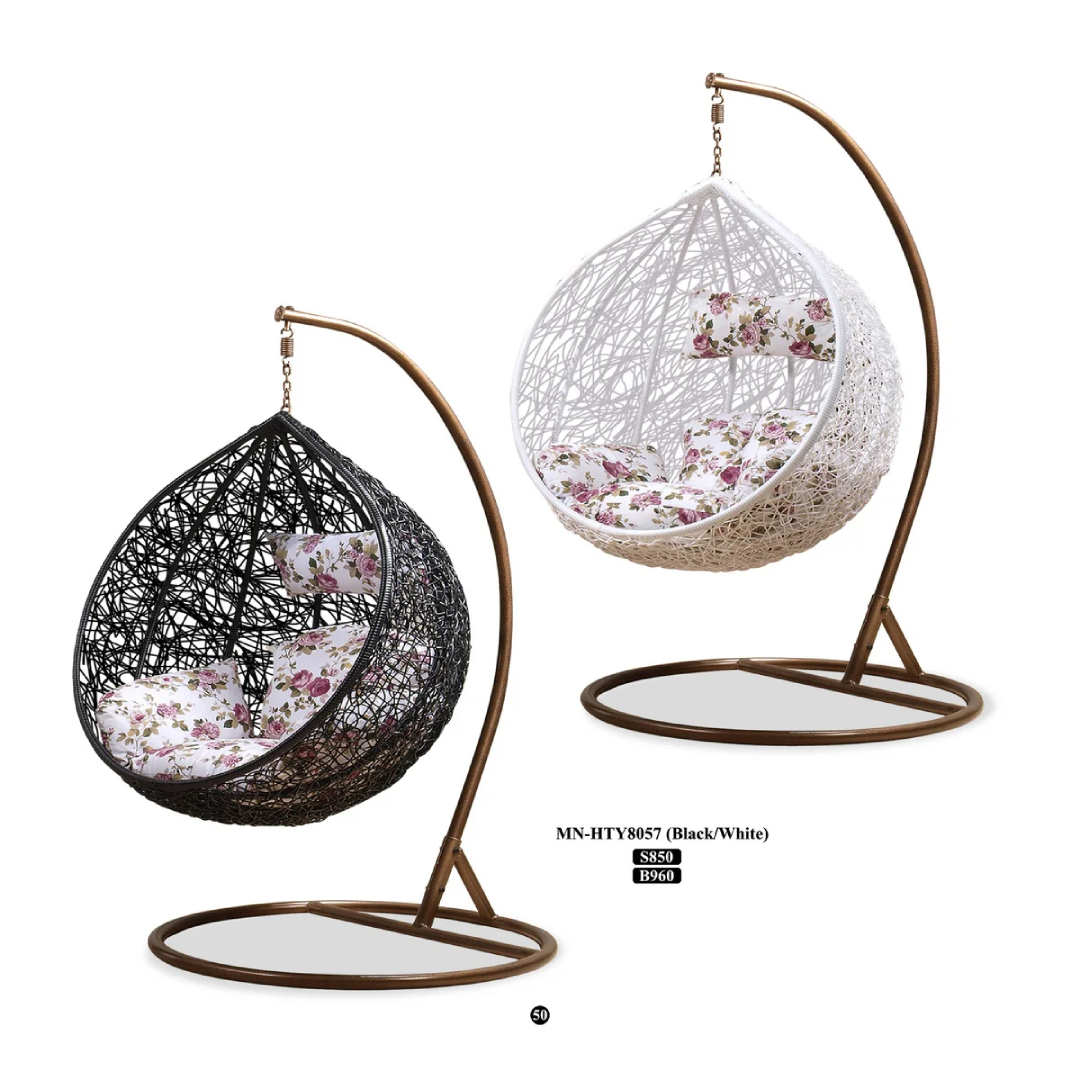 Swing Chair for Cozy Comfort and Modern Balcony Leisure