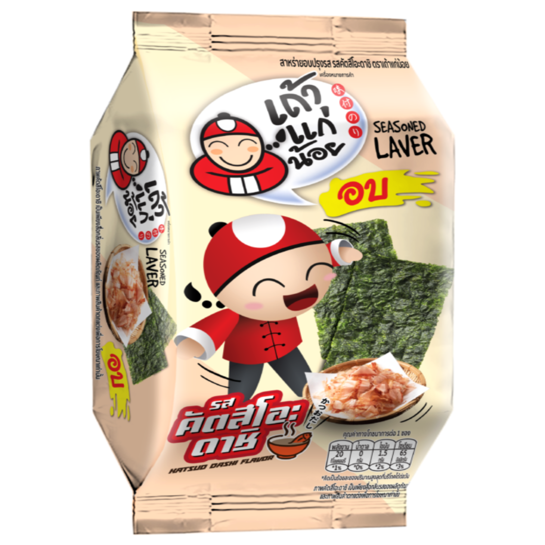 Tao Kae Noi Roasted Seaweed Katsuobushi Dashi Flavor