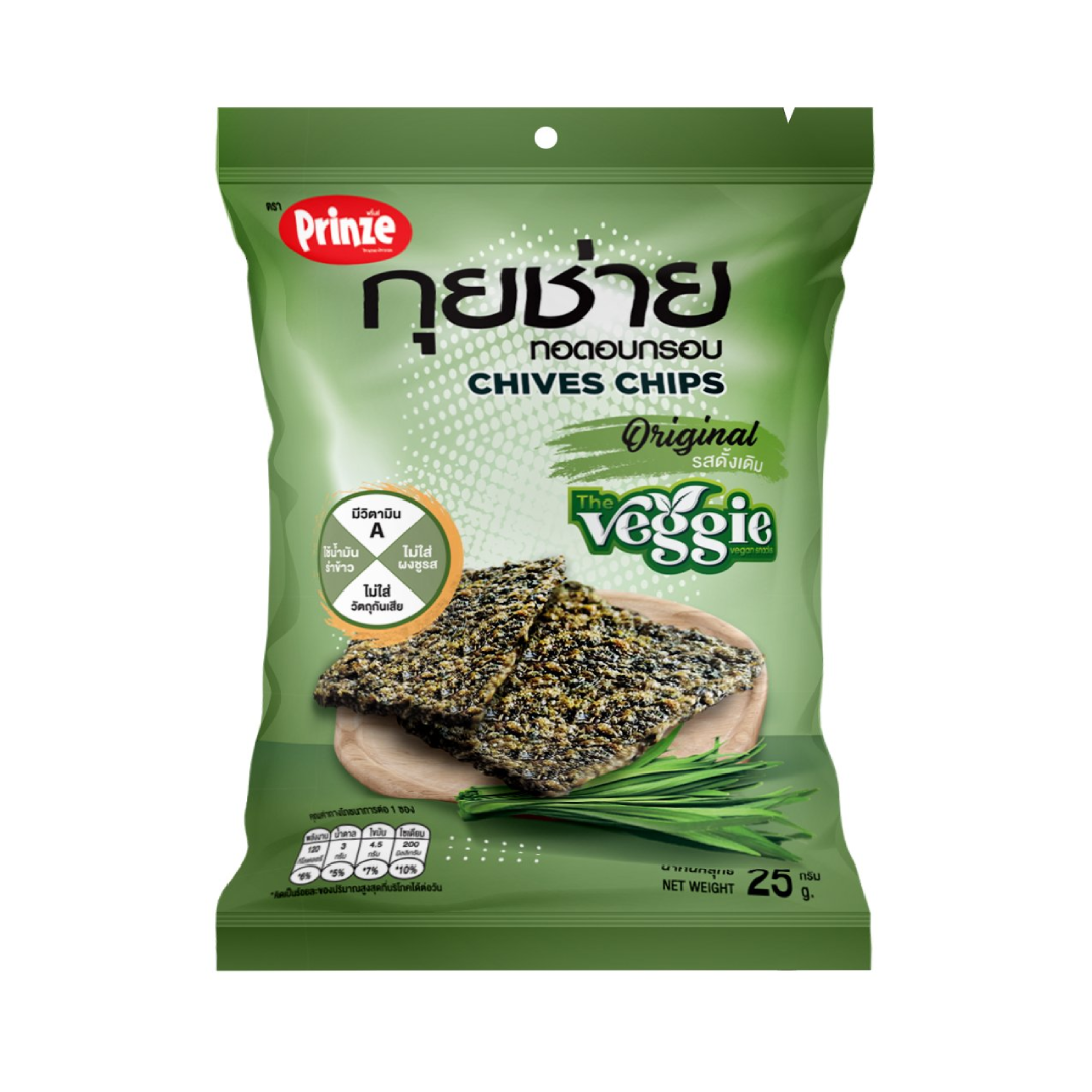 Crispy Fried Chives Chips 25g For Savory Crunch
