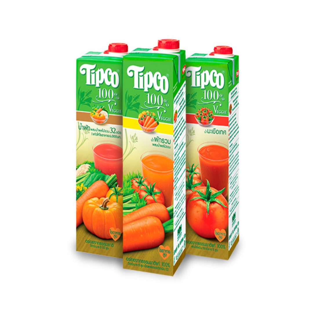TIPCO VEGGIE 100% Distributor For Natural Juice