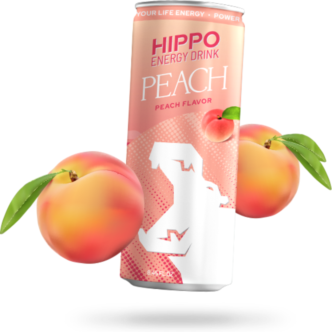 Hippo Peach Energy Drink Wholesale For Refreshment