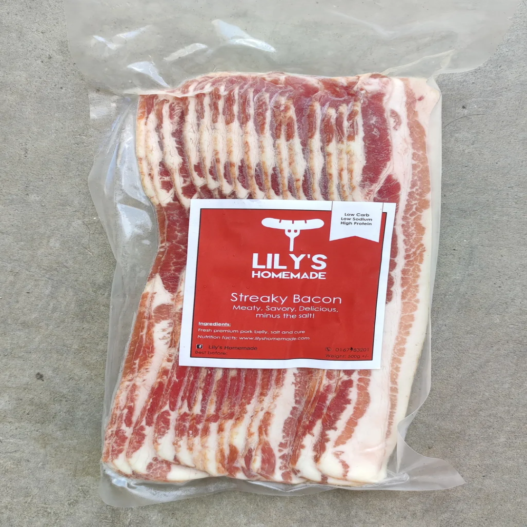 Smoked Streaky Bacon Rich Flavor Malaysia