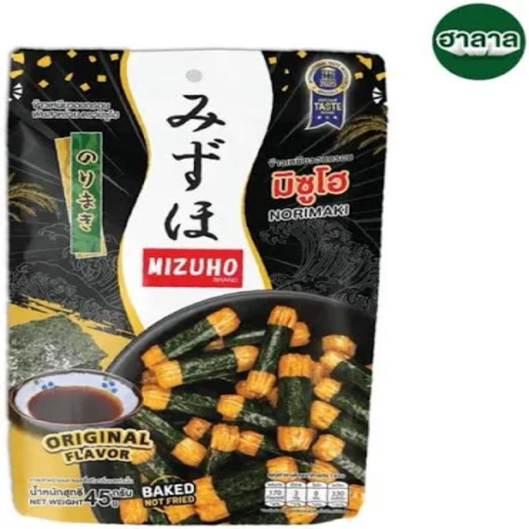 Mizuho Norimaki Arare 45g For Crispy Delight