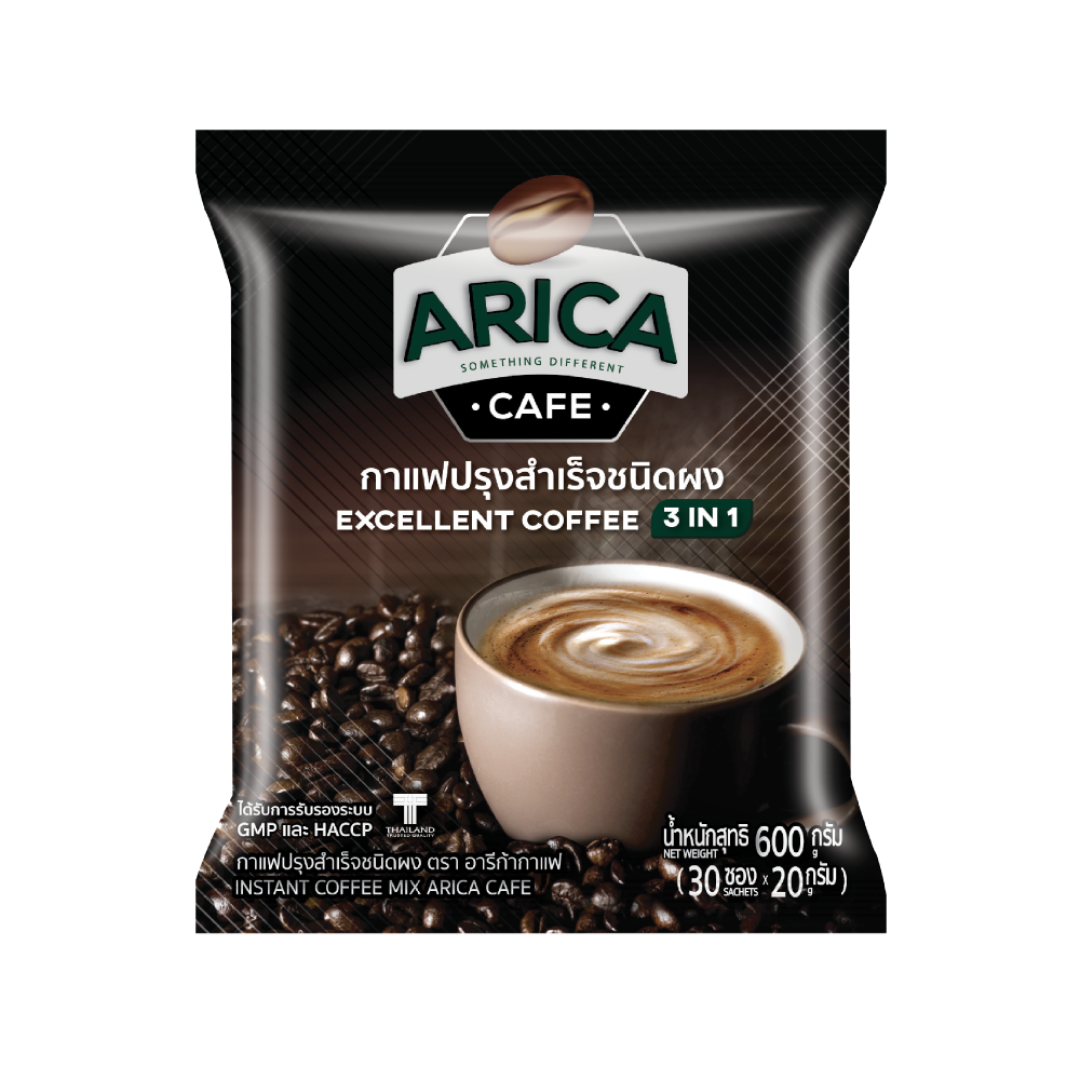 Arika Cafe Coffee 3 In 1 20g30 Sachets Supplier