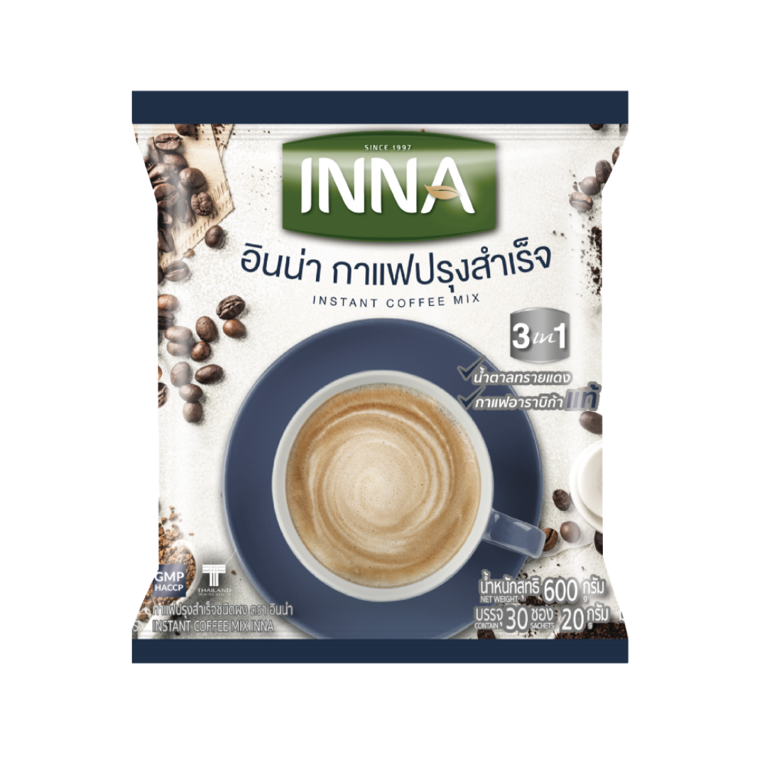 Inna Coffee 3 In 1 20g30 Sachets Wholesale