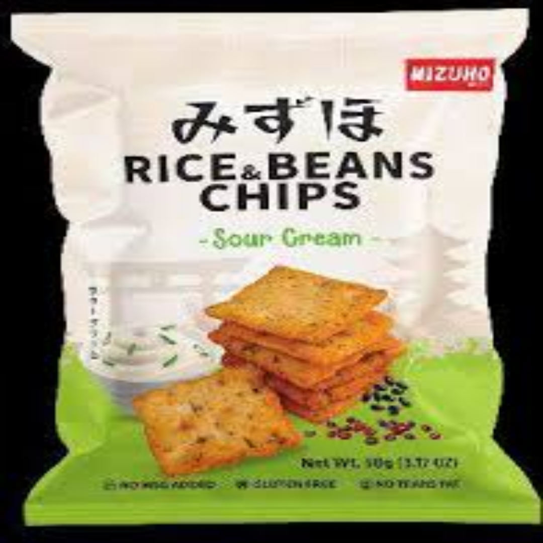 Rice And Beans Chips Sour Cream Flavor Treat