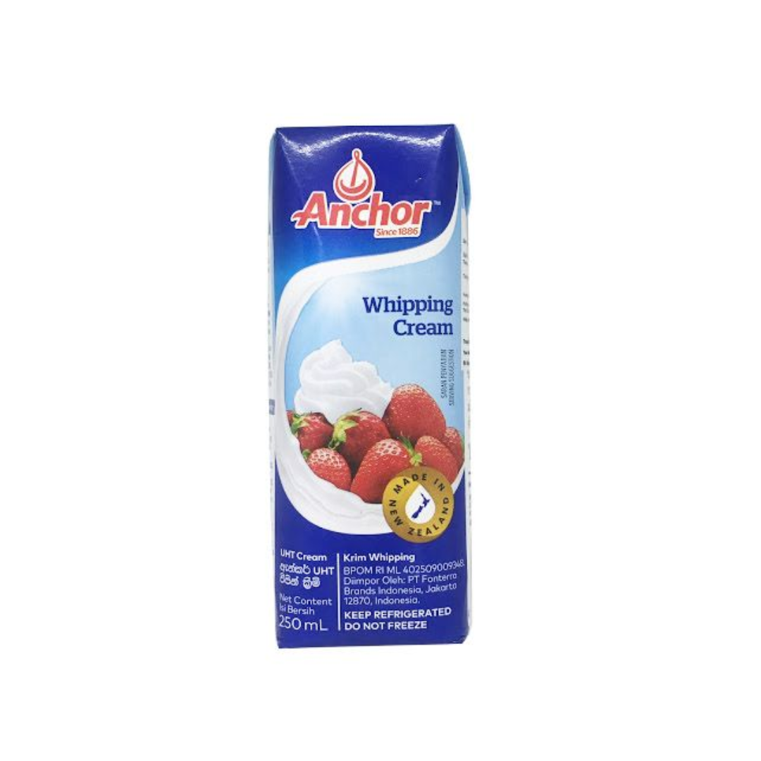 Anchor Whipping Cream 250ml Dairy Product Vietnam