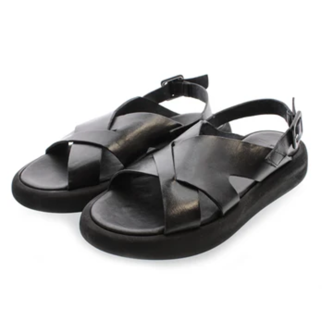 Stylish Leather Sandals For Summer Wear