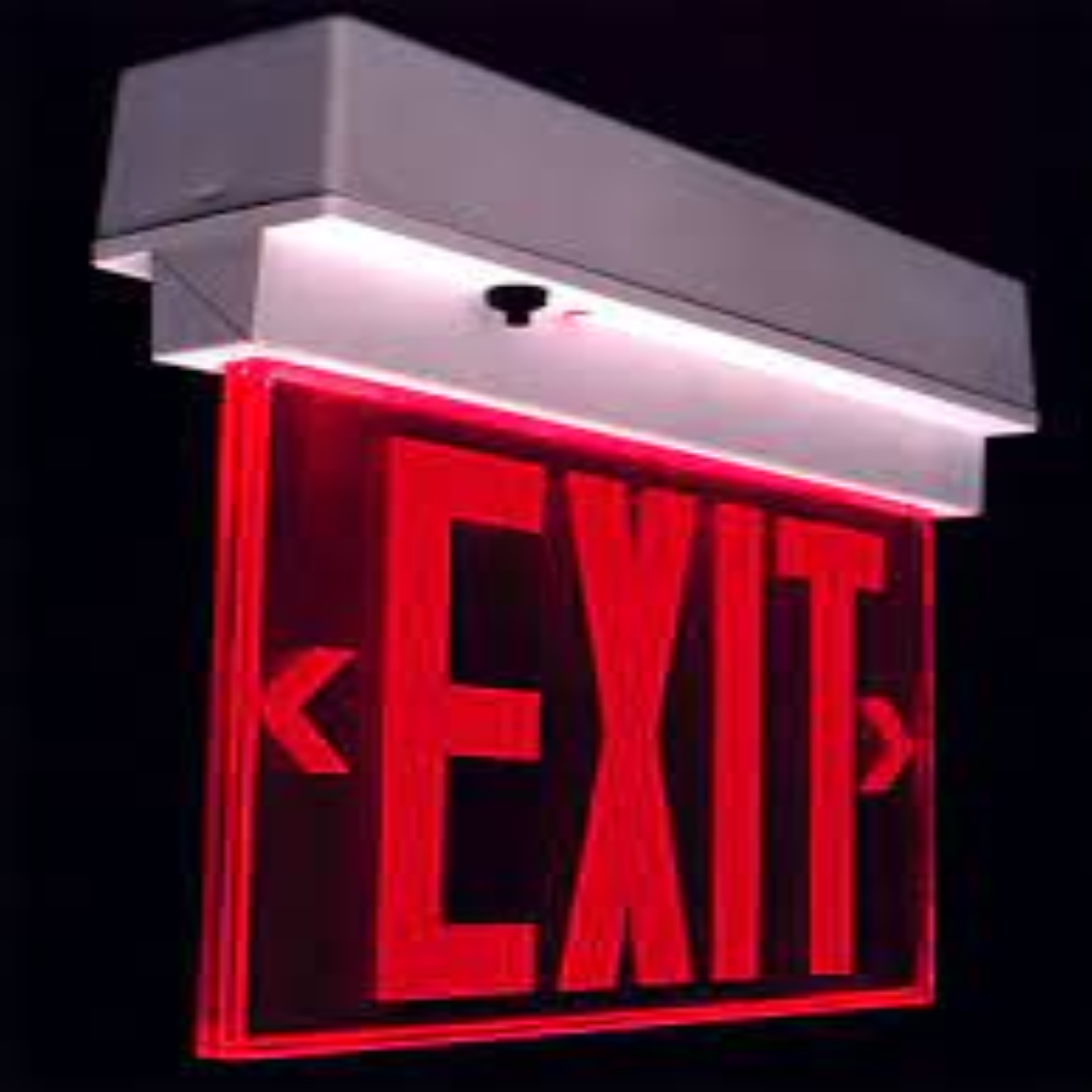 Emergency Lights And Exit Signs For Safe Buildings