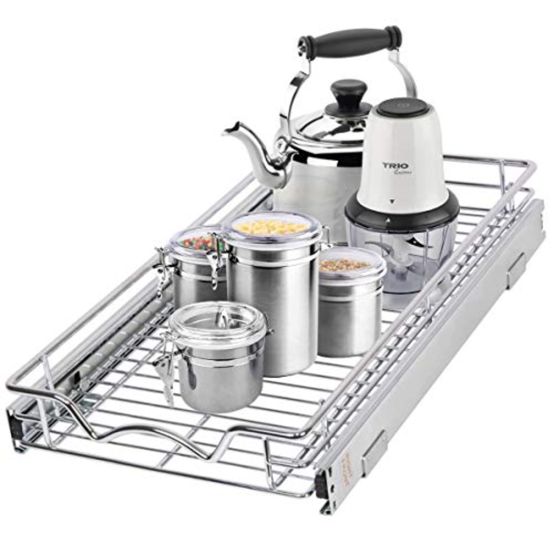 Heavy Duty Pull-Out Cabinet Drawer Organizer | US Supplier