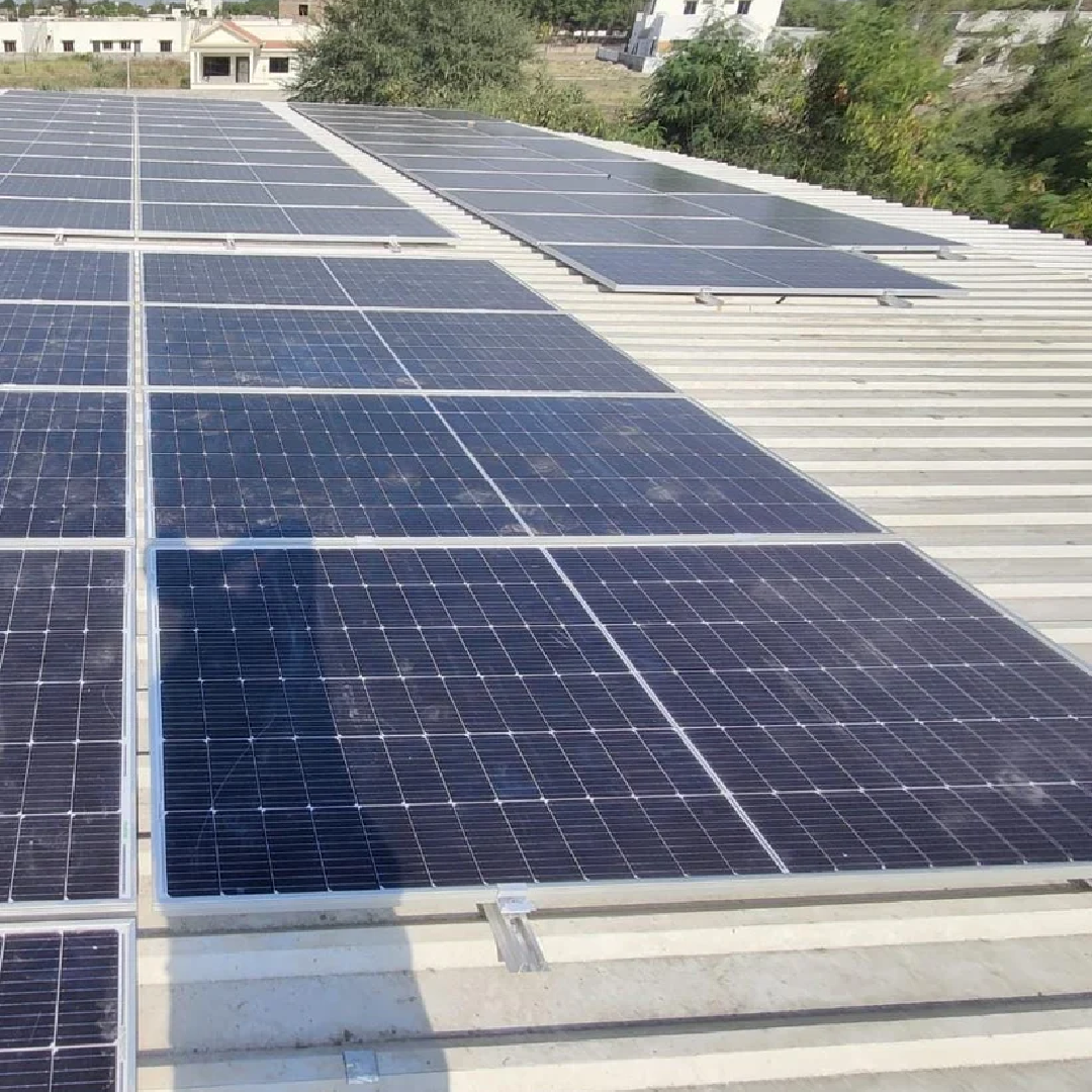 Grid Tied Solar System, For Commercial, Capacity: 10 Kw