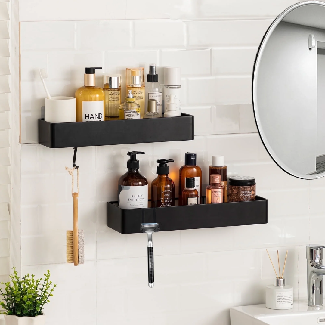 Shower Storage Organizer – Bathroom Rack & Shelf | US Supplier