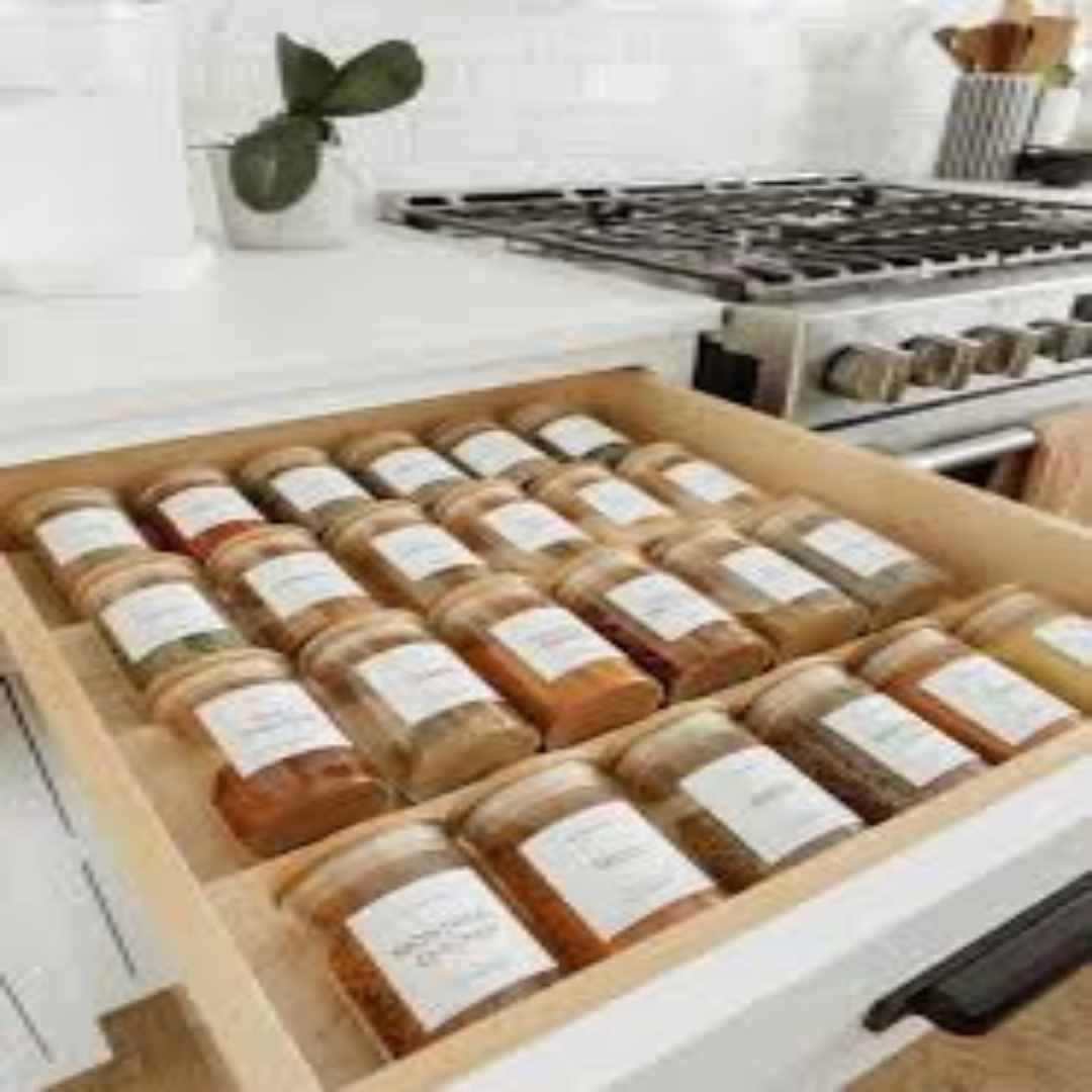 Spice Storage Solutions – Culinary Supply Organizer | Malaysia