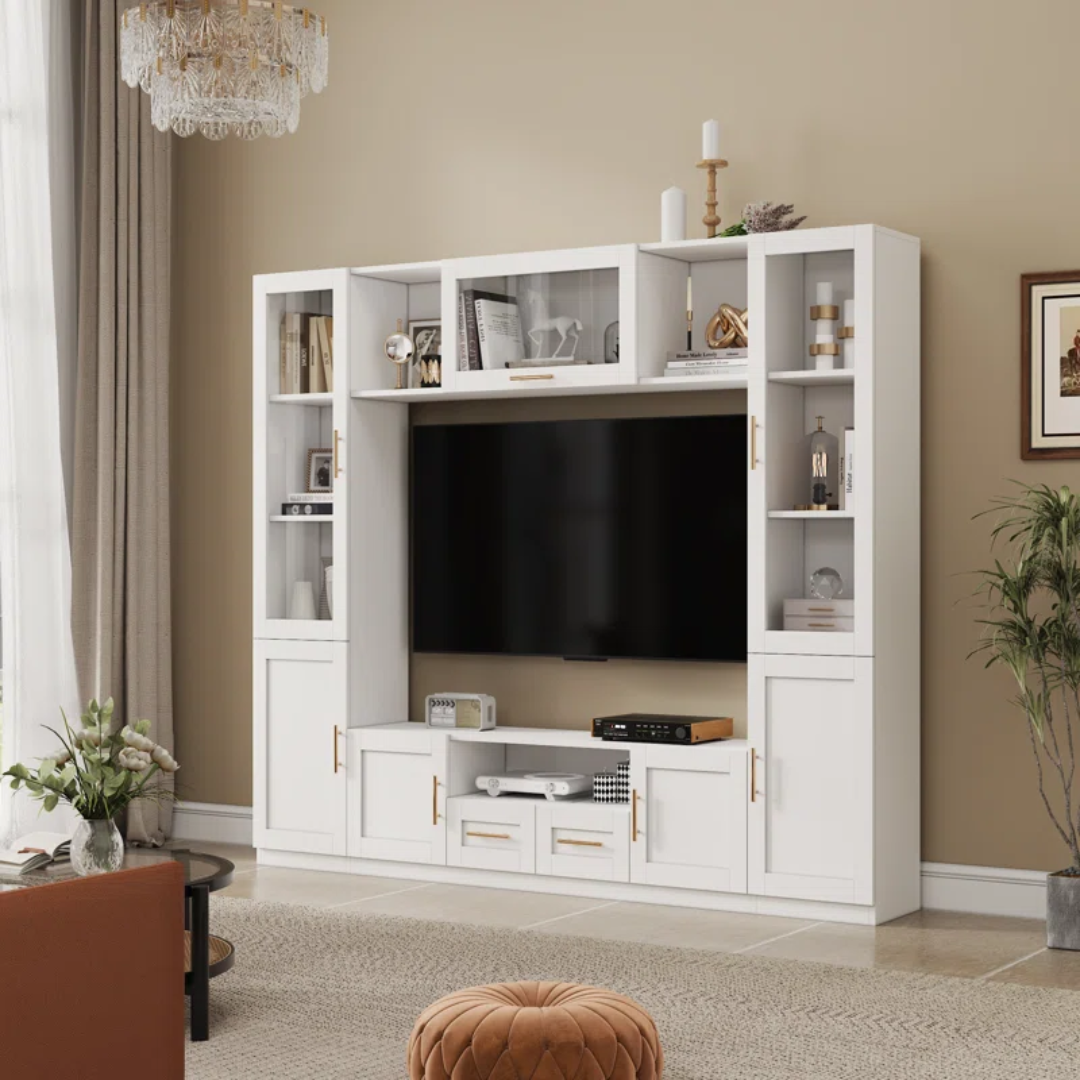 TV Wall Units Entertainment Furniture Vietnam