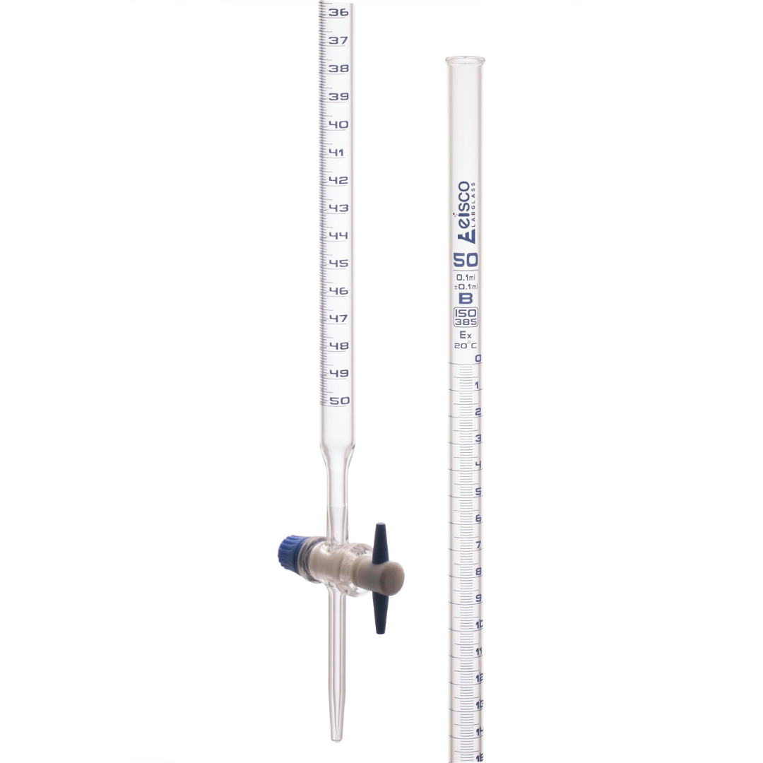 Laboratory Glass Burettes For Accurate Measurement