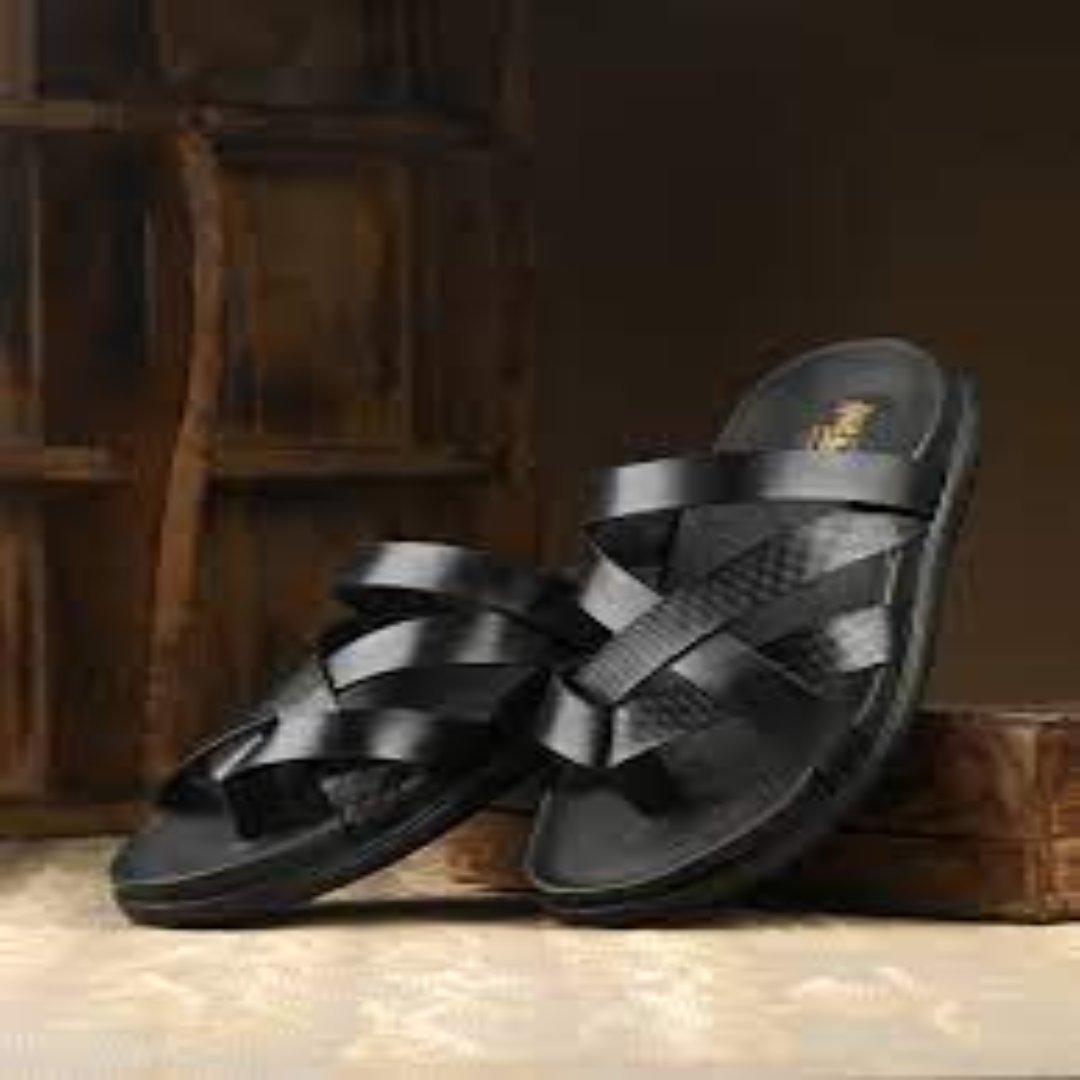 Unisex Leather Slippers For Indoor Comfort