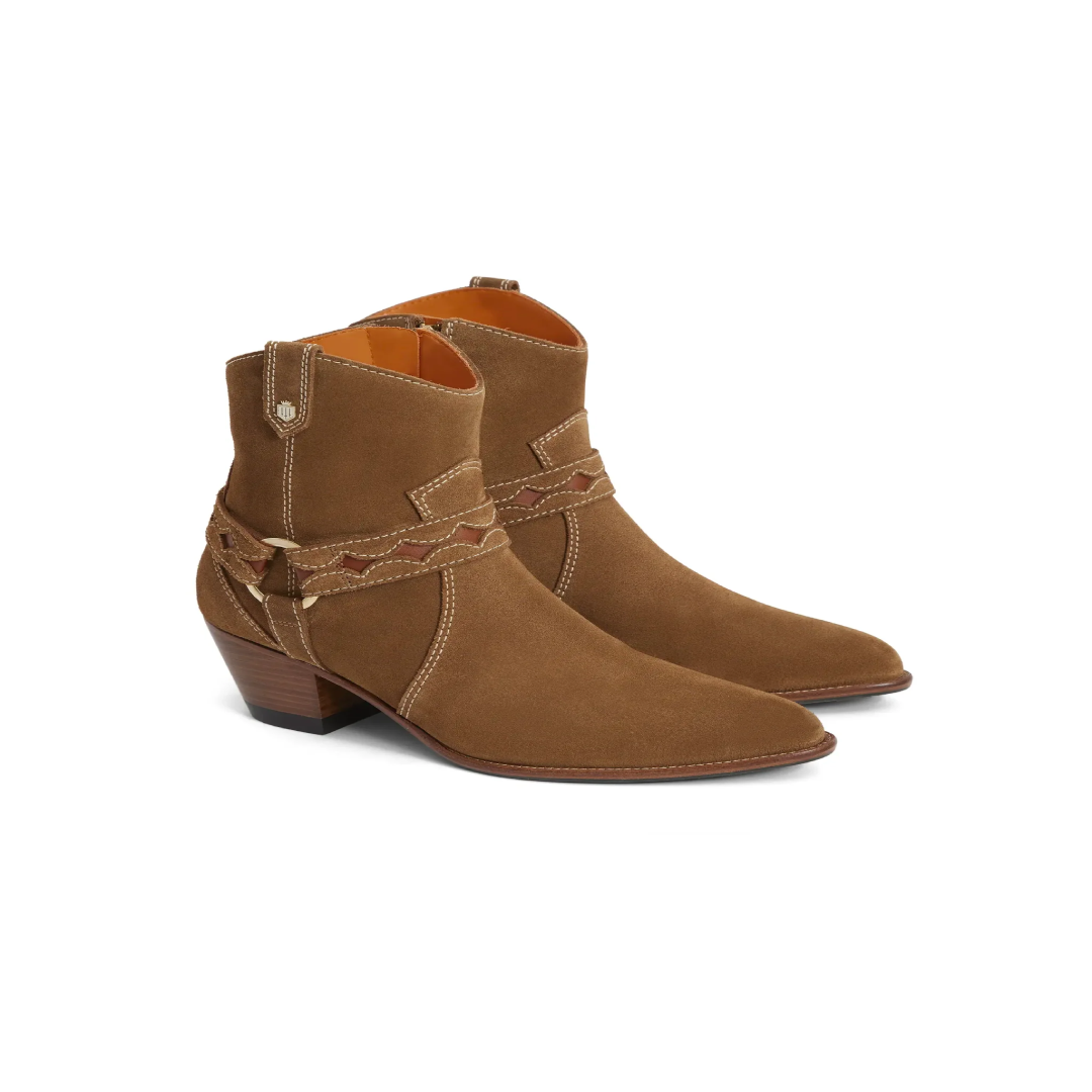 Stylish Leather Ankle Boots For Men
