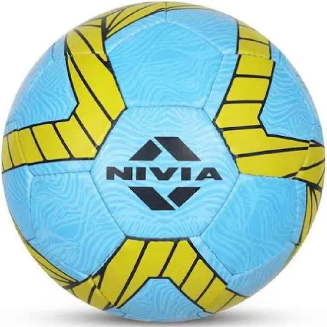  Training Soccer Ball, 32 Panels, Durable Rubber Cover Hand-Stitched with Smooth Surface Matt