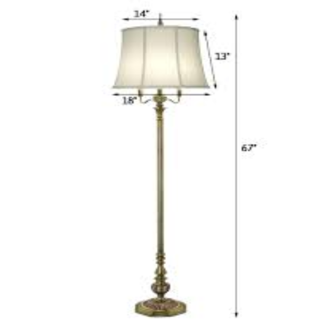 Watson Adjustable Pharmacy Lamp Set – Floor & Table Combo (2 Pc) | USA Supplier