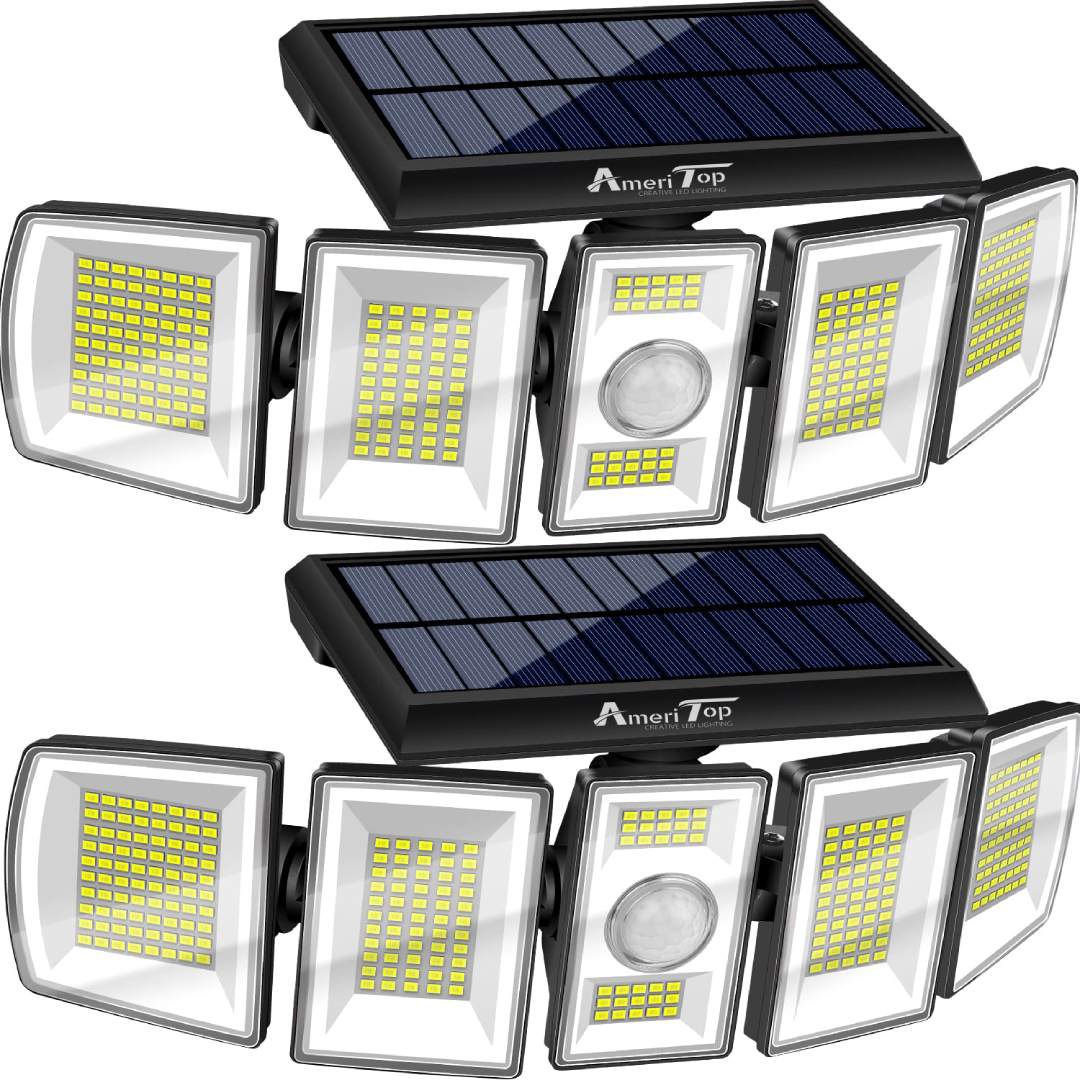 Outdoor Solar Motion Lights Perfect For Garden Security