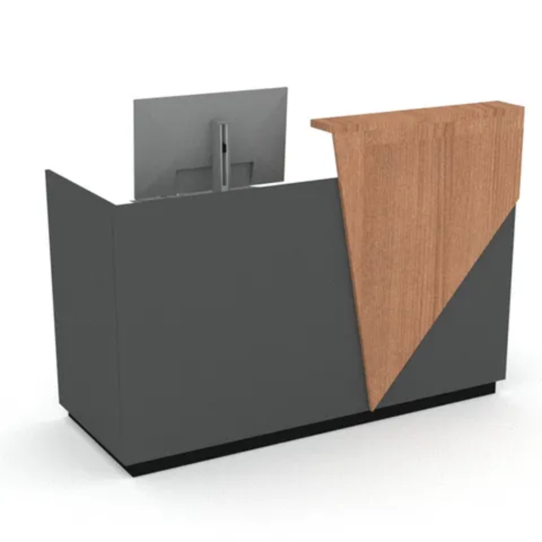Modern Wooden Counter Desks For Reception