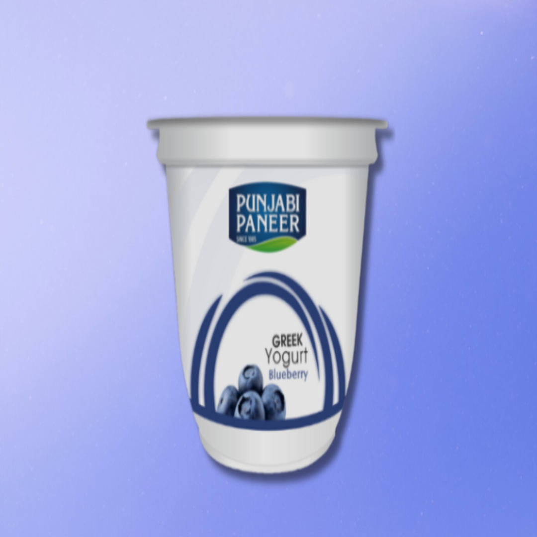 Blueberry Flavored Yogurt