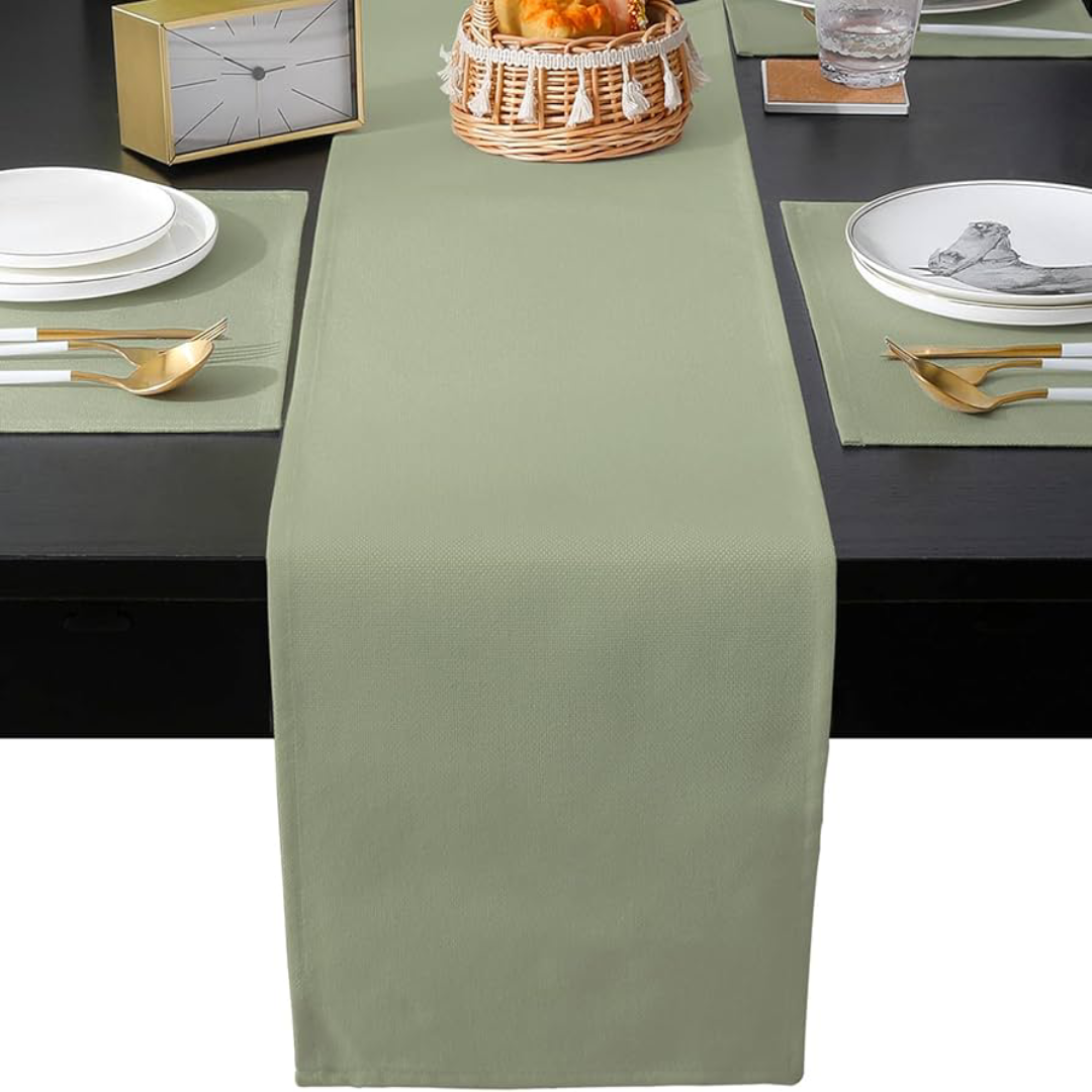 Azraq Cotton Table Runner | USA Supplier