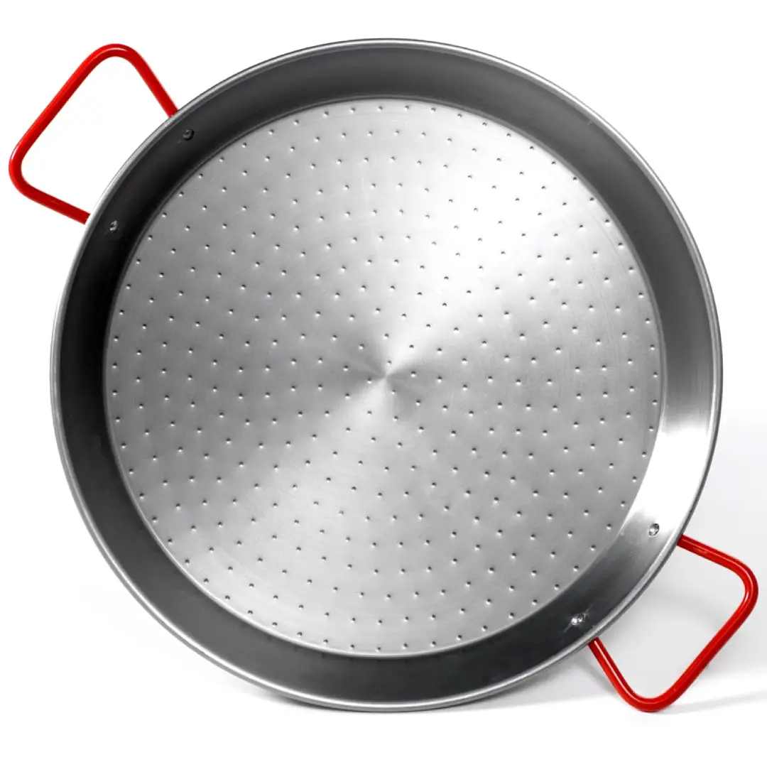 17-Inch Steel Paella Pan – Traditional Cookware Supplier | USA
