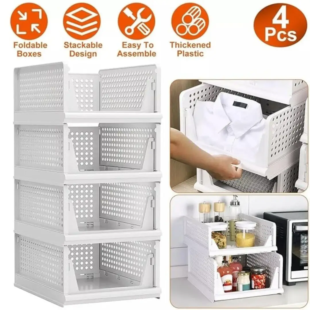 Plastic White Closet Organizer, Storage Capacity: 10 kg