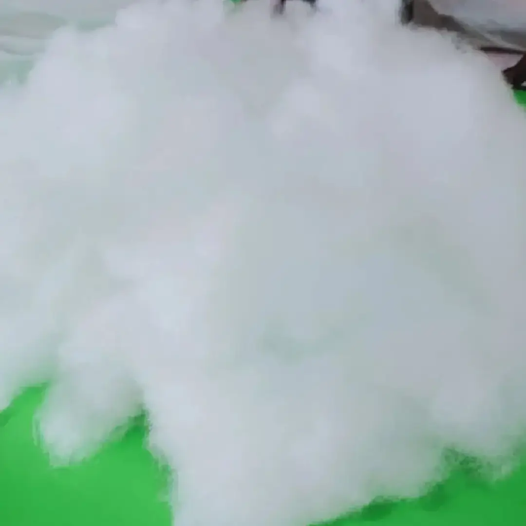 Siliconized Recycled Polyester Fiber – Soft & Eco-Friendly