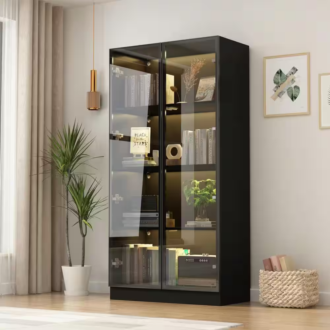 Glass Door Cabinets Display Storage Vietnam Supplier