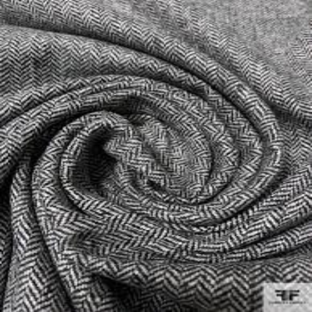 Wool-Herringbone Fabric Premium Textile USA Supplier