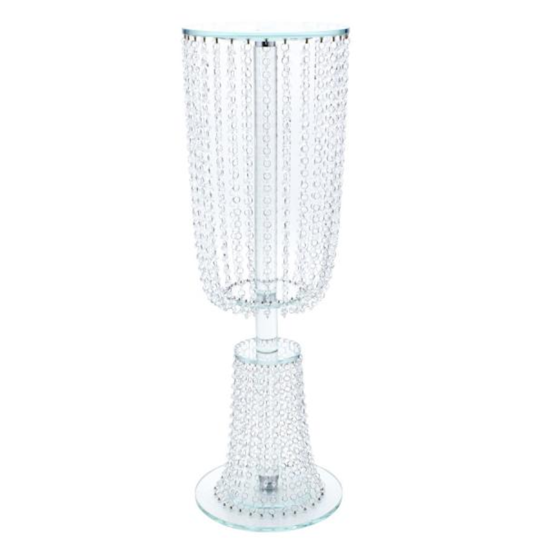 Decosta Crystal Cascading Centerpiece – Event & Wedding Decor | USA Wholesaler