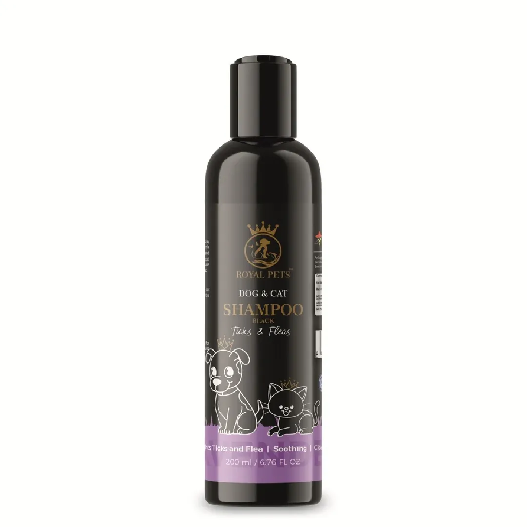 Royal Pets Dog and Cat Shampoo Anti-Tick & Flea Soft & Shiny Coat 200ml