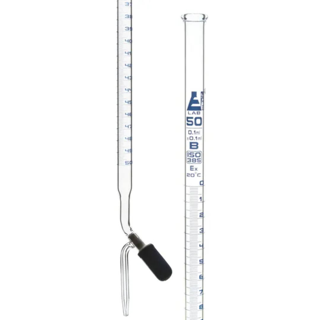 Glass Burettes For Accurate Liquid Measurement