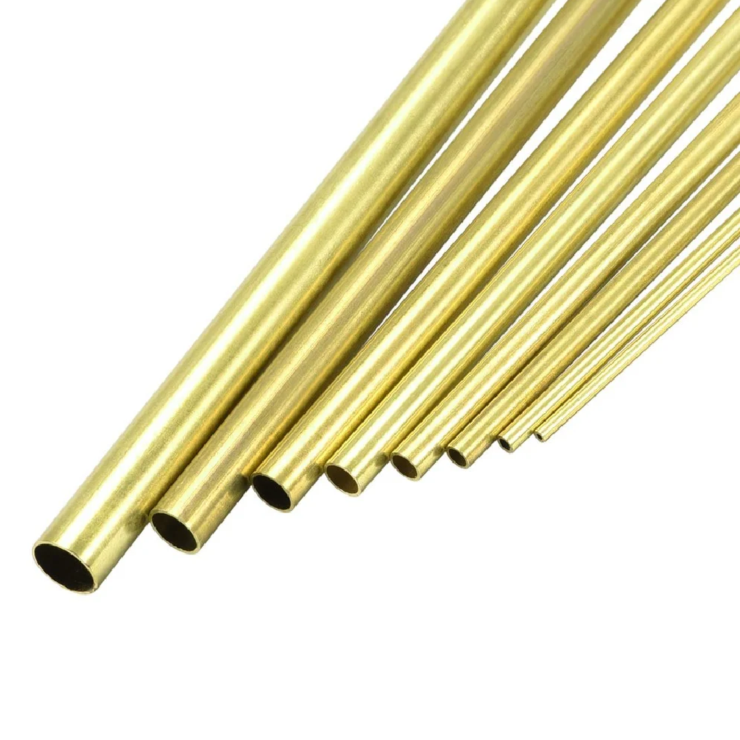 Premium Round Aluminum Brass Tubes for Industrial & Decorative Use