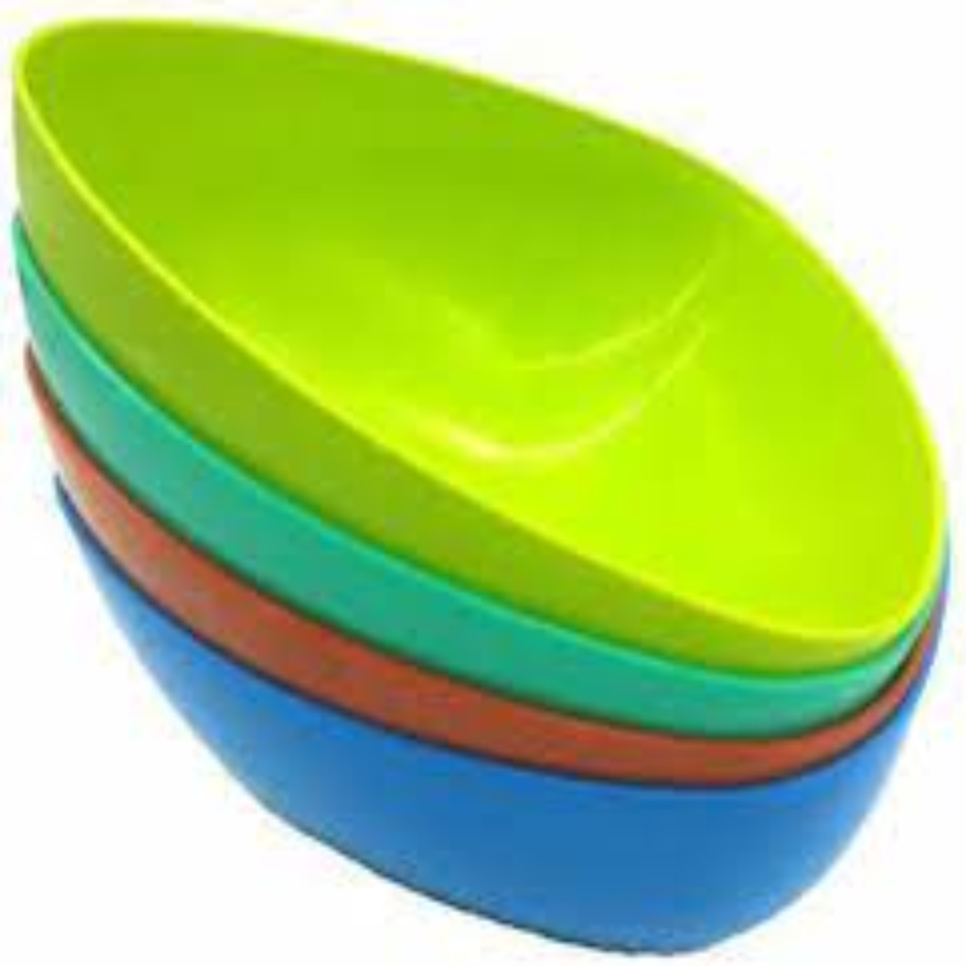 Plastic Bowls for Lightweight Durable Everyday Kitchen Utility