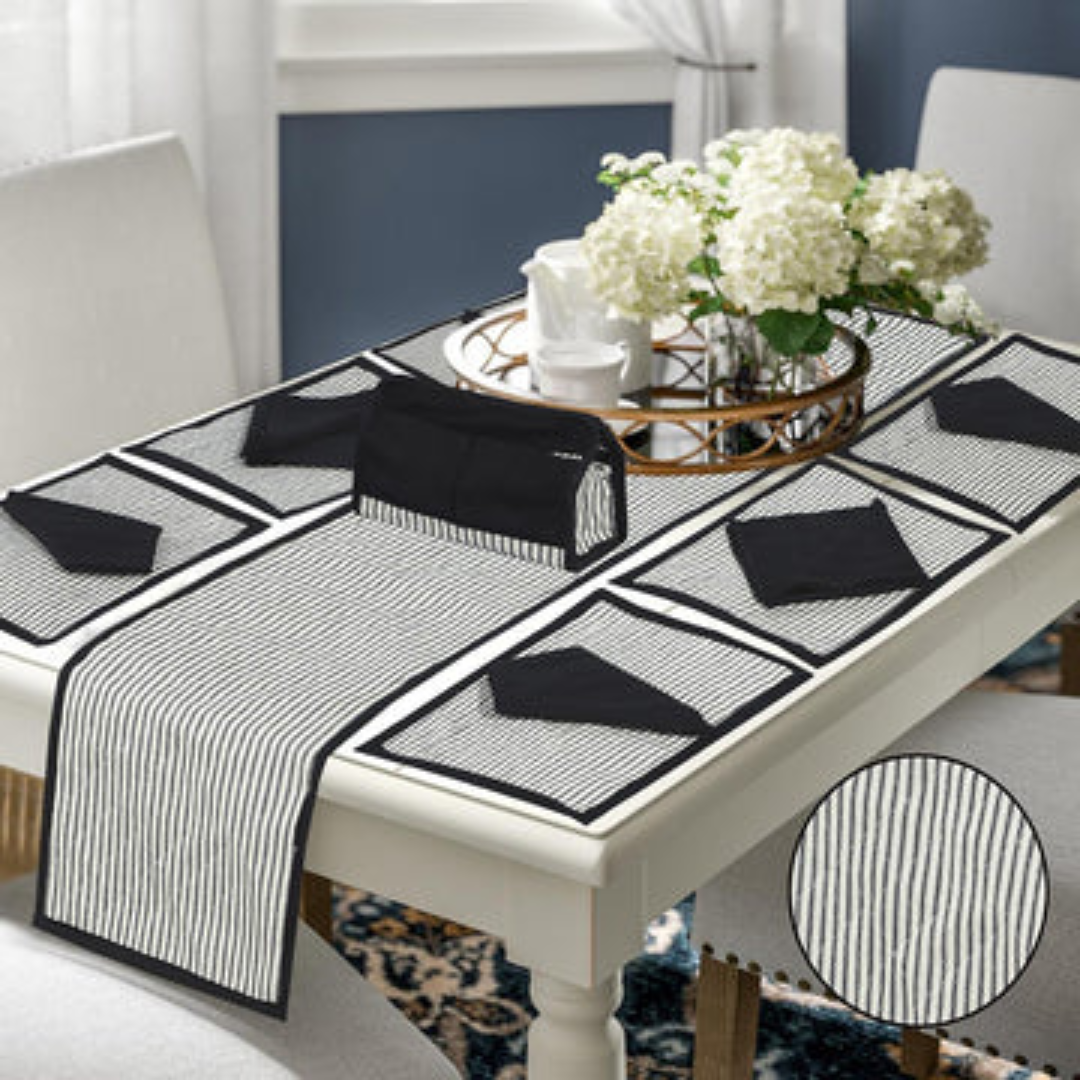Azraq Table Runner Supplier For Elegant Dining Setup