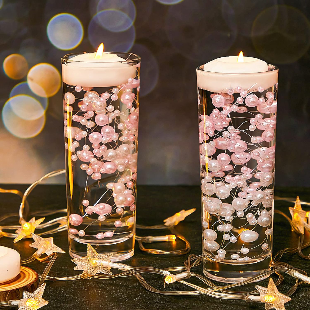 Candle Centerpieces for Warm Romantic Dining Atmosphere