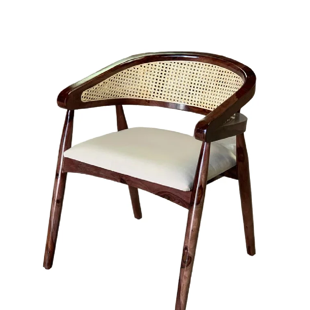 Wood Accent Chair, With Armrest