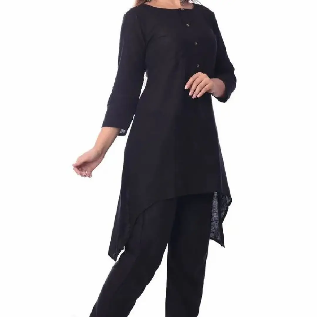 Designer Small Cotton Straight Kurti – Elegant & Comfortable Ethnic Wear