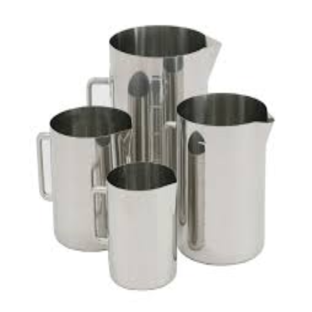 Stainless Steel Beakers For Durable Lab Use