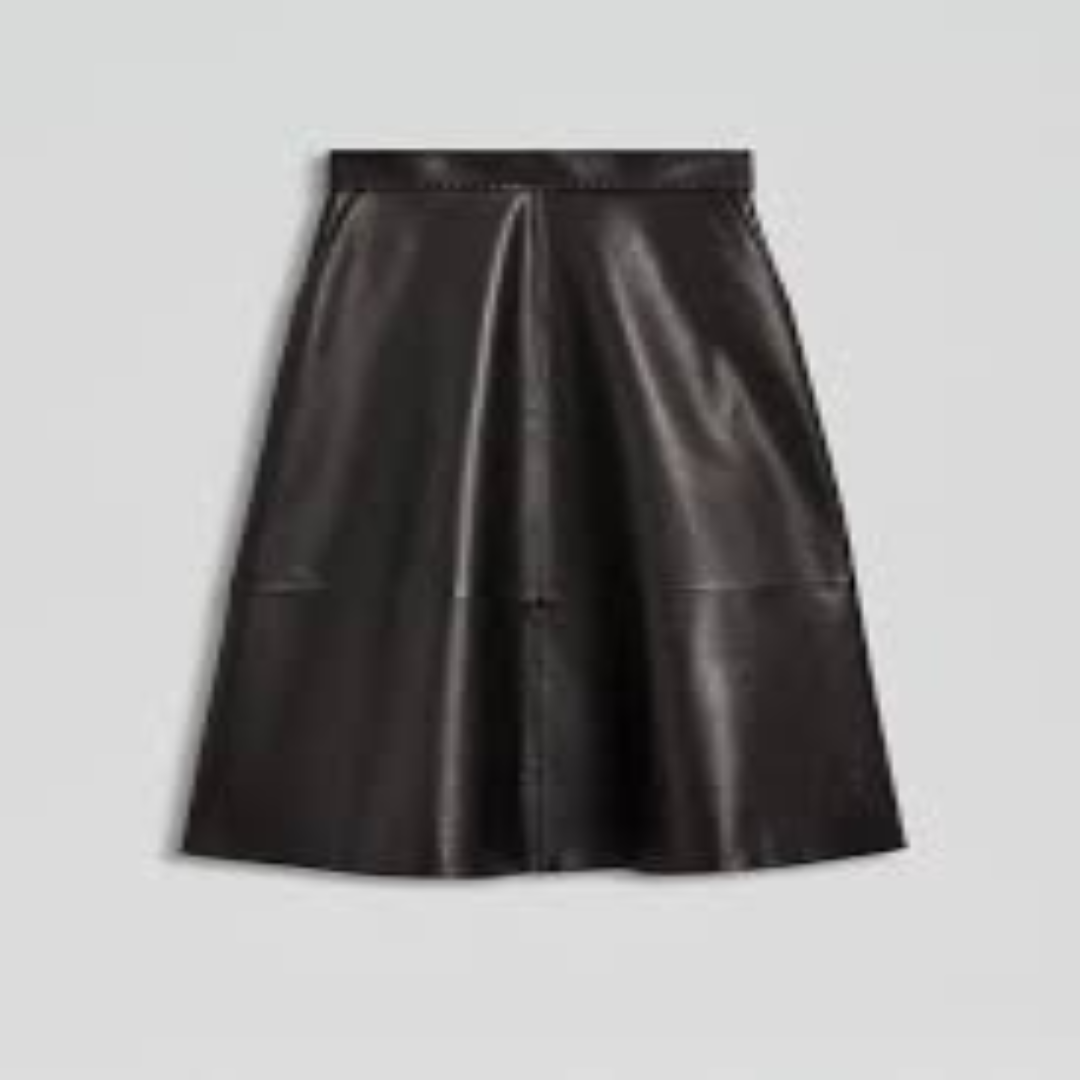 Genuine Leather Skirts For Women Online