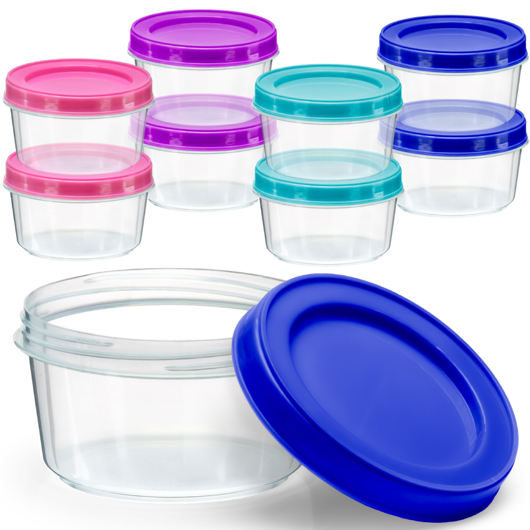Airtight Plastic Screw Top Jars Wholesale