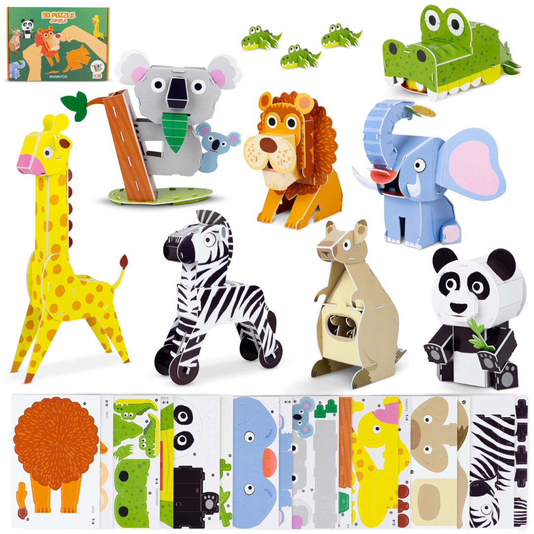 Toys 3D Animal Puzzles Fun Educational Toys UAE Supplier