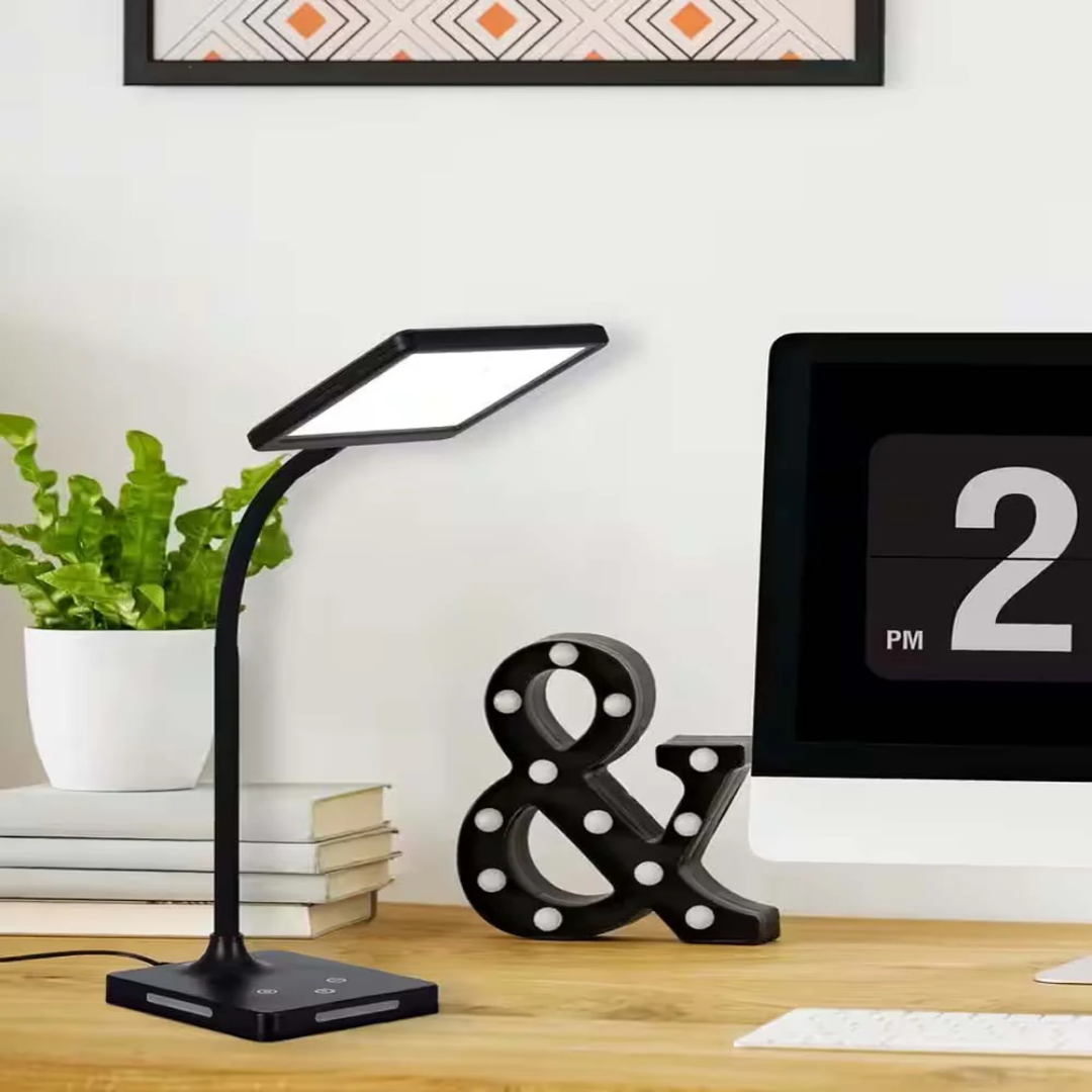 Catalina Brilli 21" LED Desk Lamp with Circadian Light & USB | USA Supplier