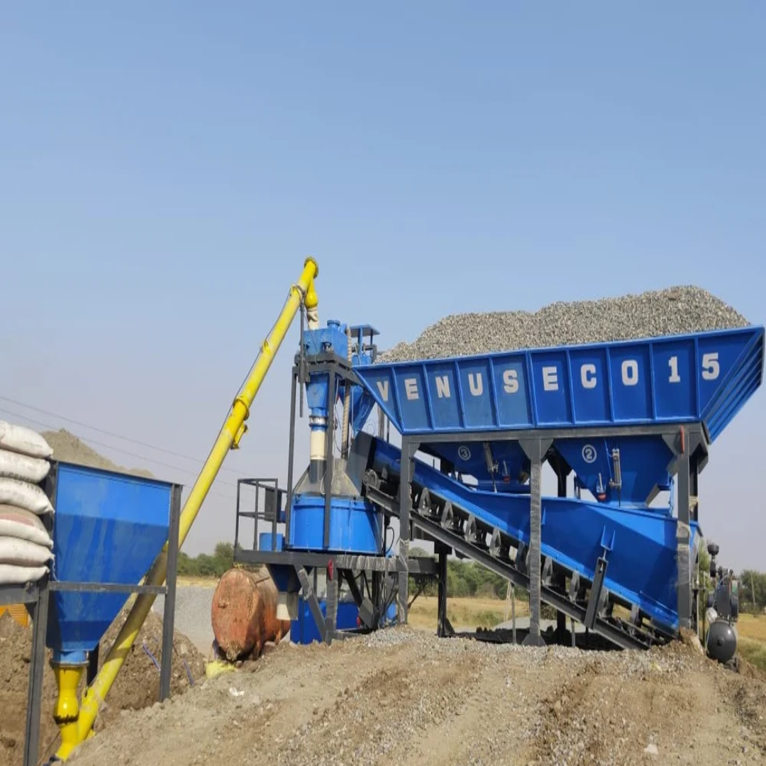 Venus Eco-15 Mobile Concrete Batching Plant