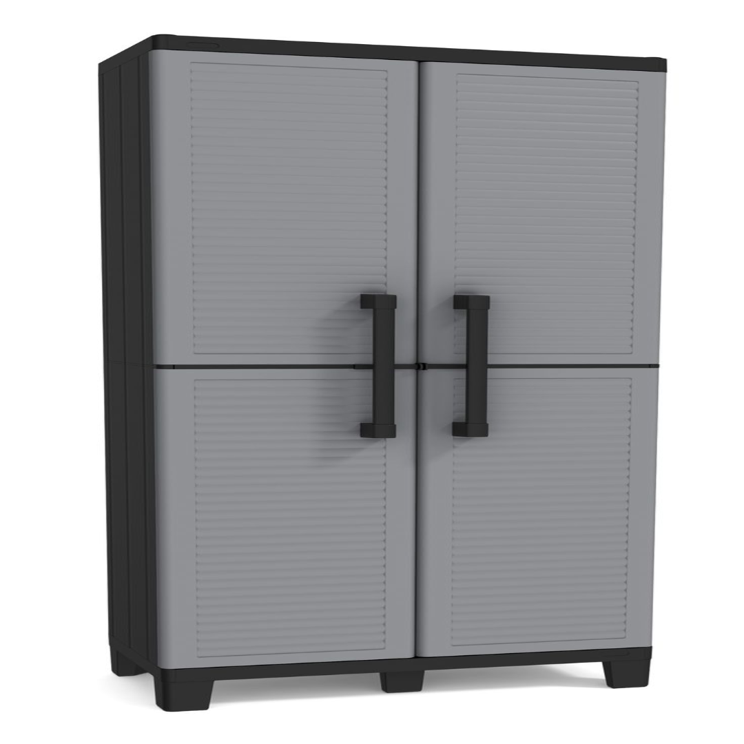 Stackable Plastic Modular Cabinets For Storage