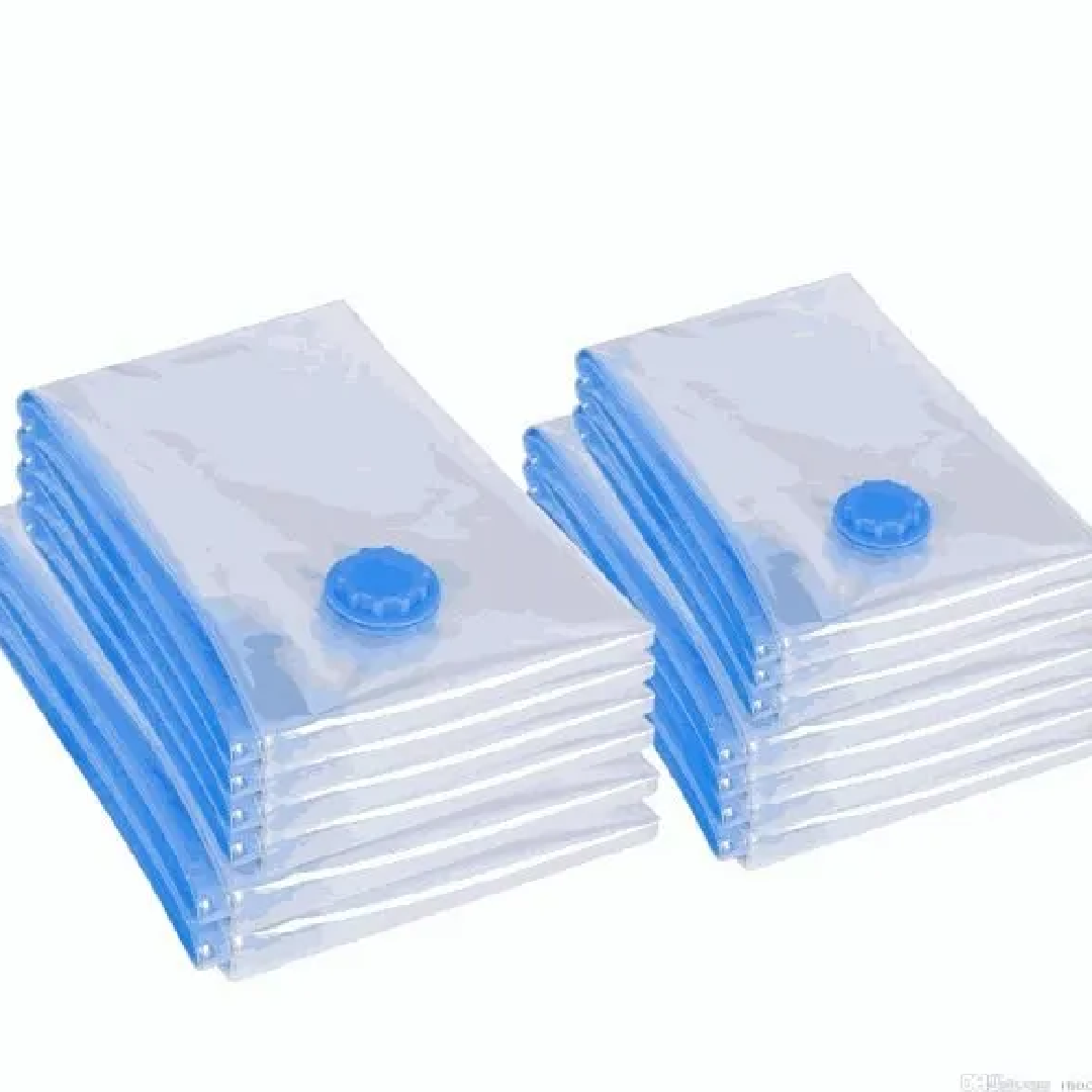 Plain LDPE Side Seal Vacuum Storage Bag, For Clothing