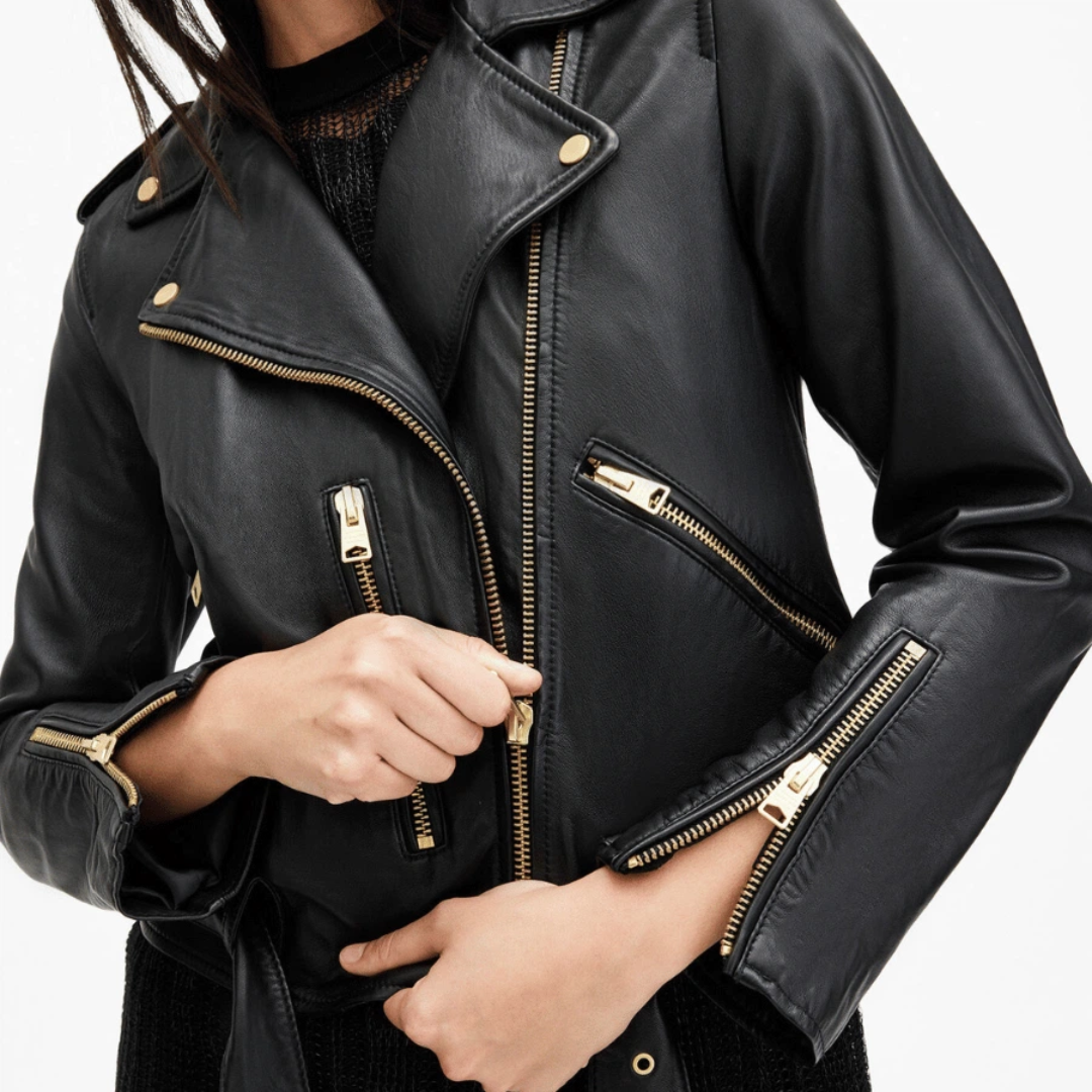 Premium Leather Biker Jackets For Sale